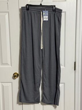 Men’s Gray Knit Lounge Pants